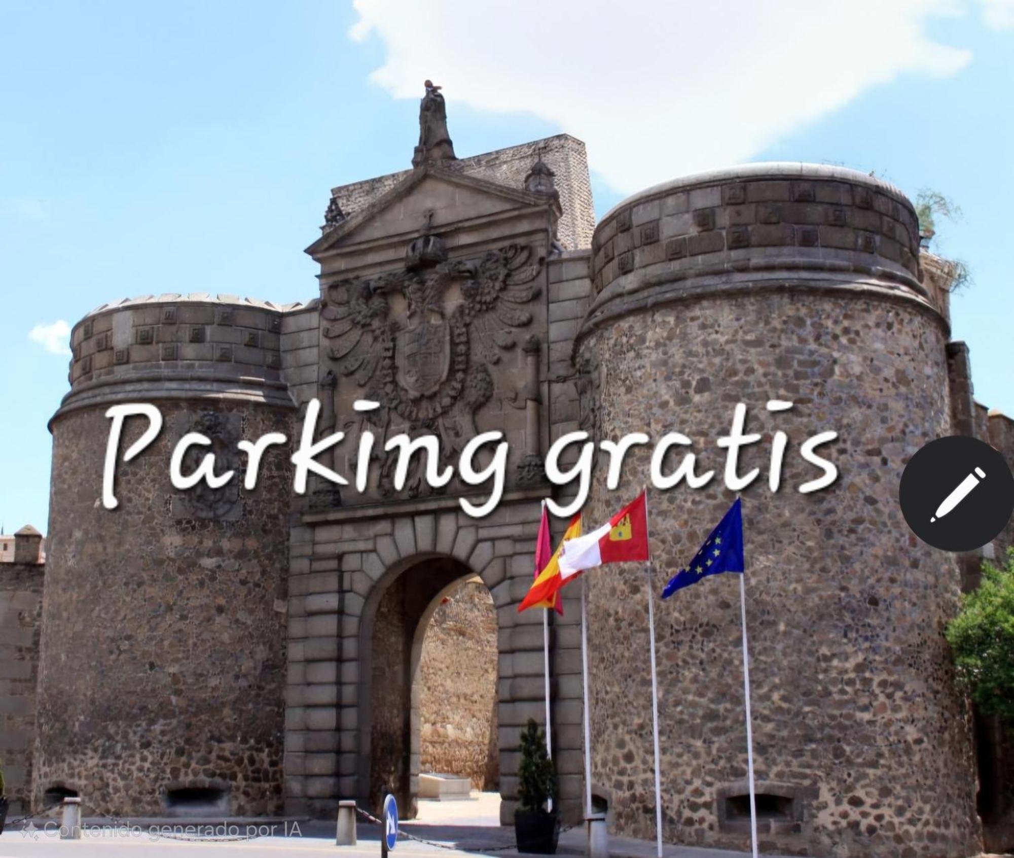 Apartamentos,Puerta De Bisagra-Parking Gratis Toledo Exterior photo